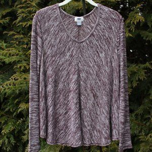 Old Navy Soft & Stretchy Vneck Knit Top